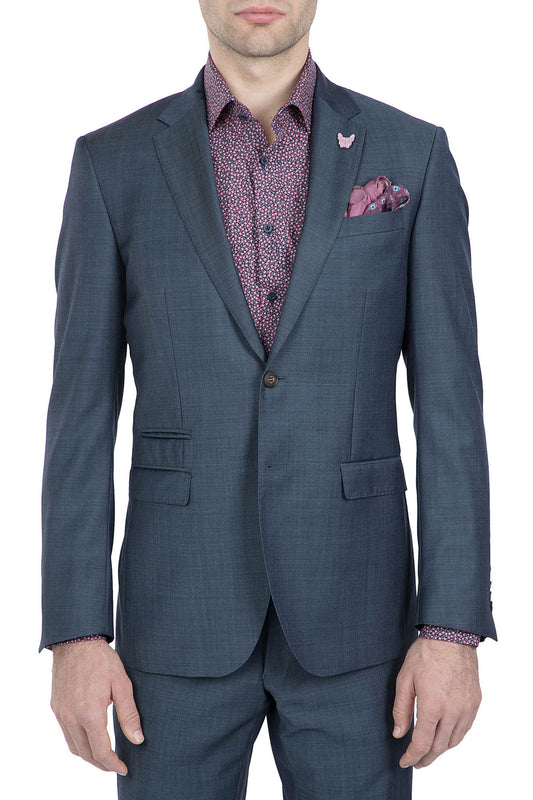 GIBSON SLIM FIT BETA SUIT - BLUE