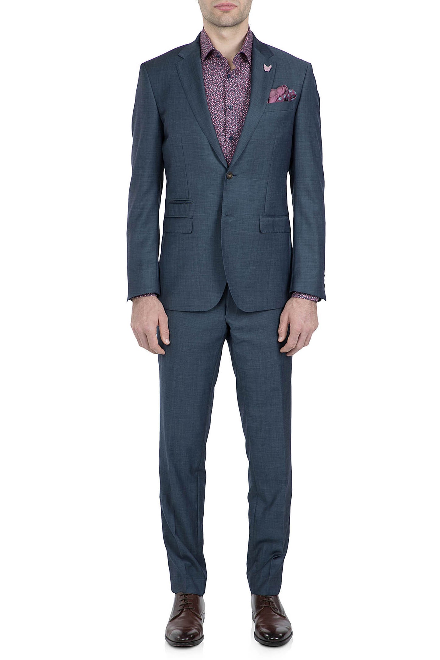 GIBSON SLIM FIT BETA SUIT - BLUE