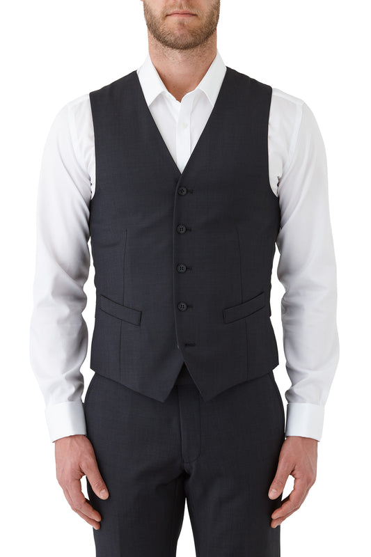 GIBSON SLIM FIT MIGHTY VEST - CHARCOAL