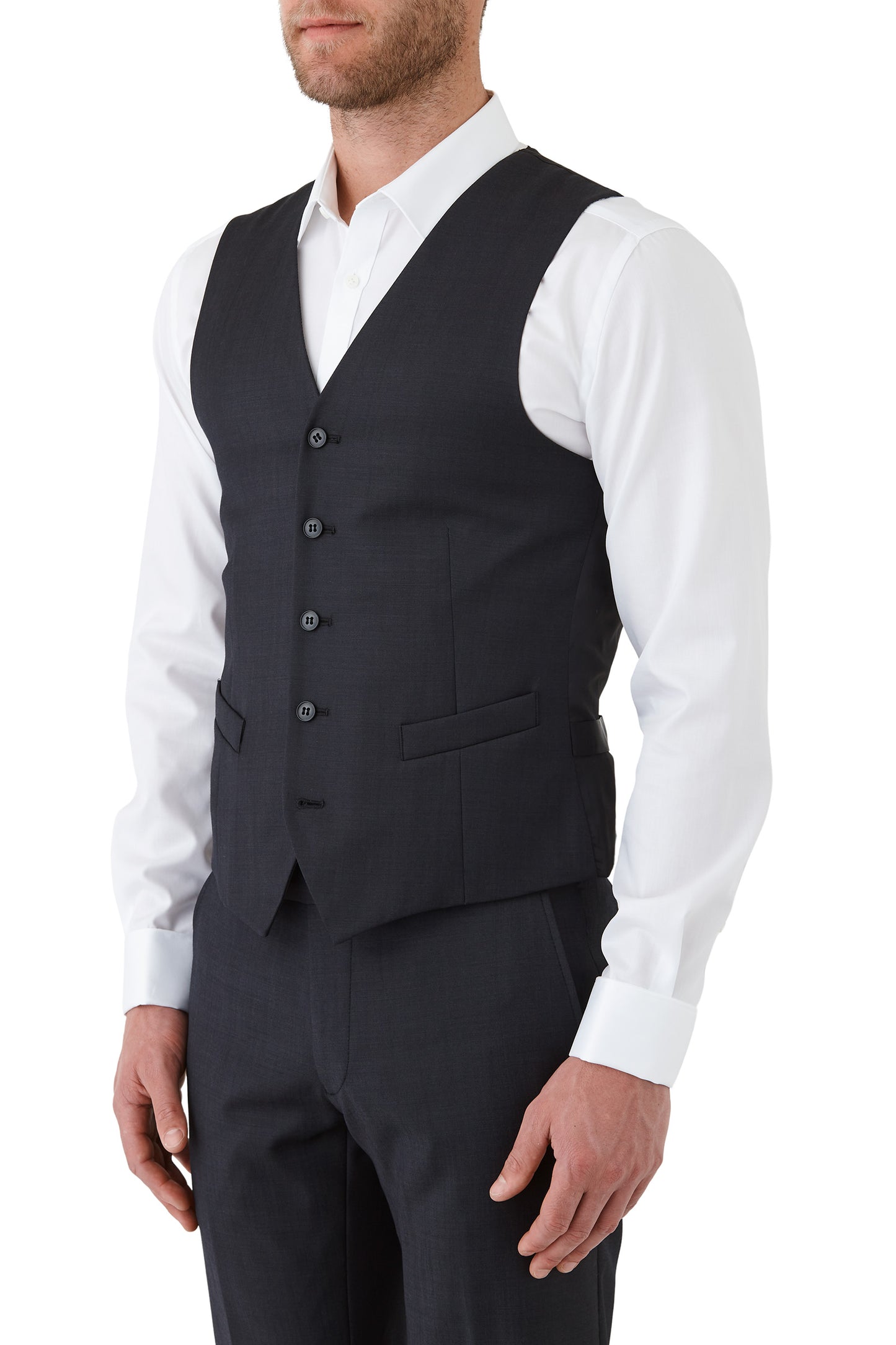 GIBSON SLIM FIT MIGHTY VEST - CHARCOAL