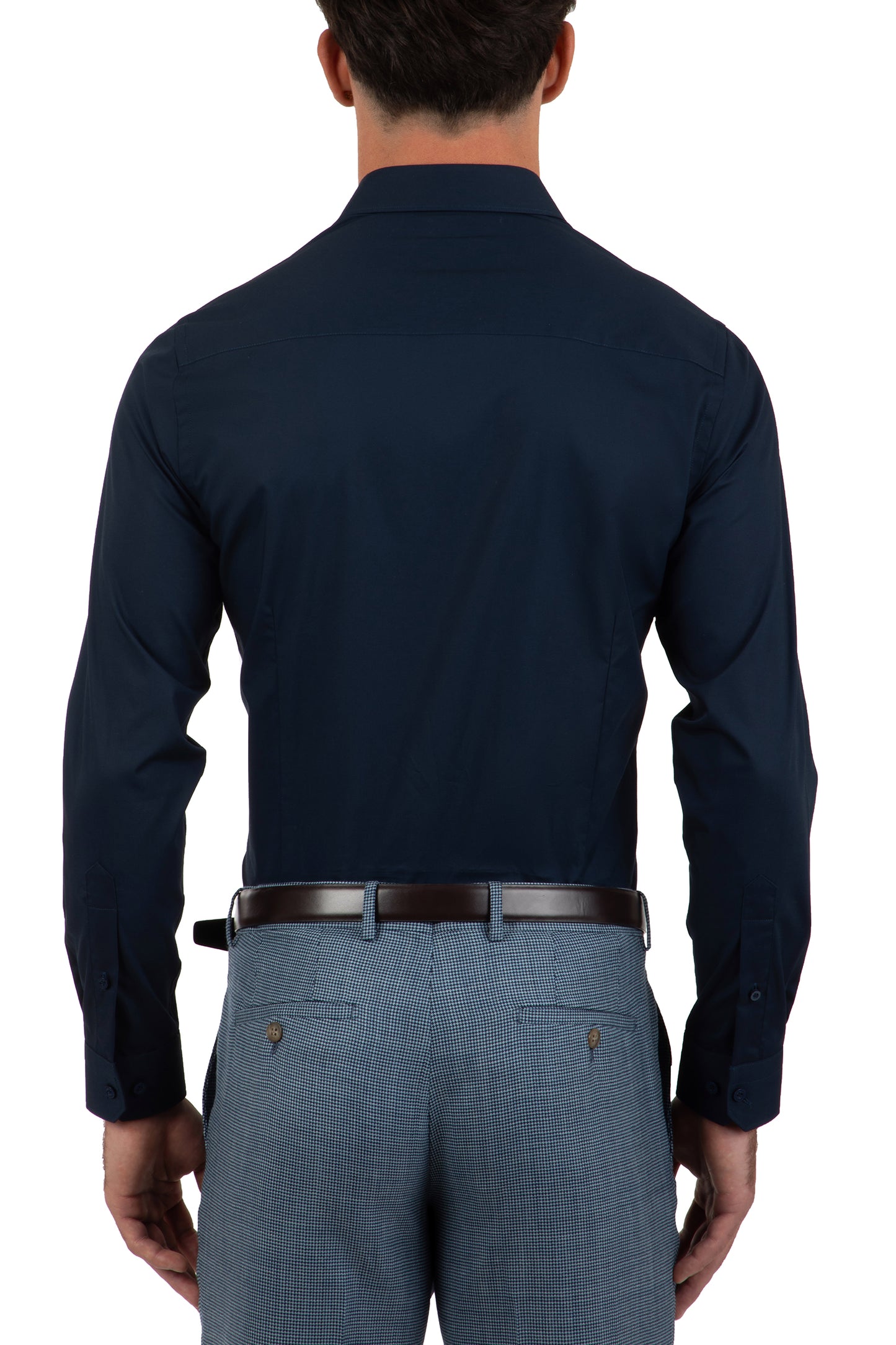 GIBSON FIERCE SLIM FIT SHIRT - NAVY