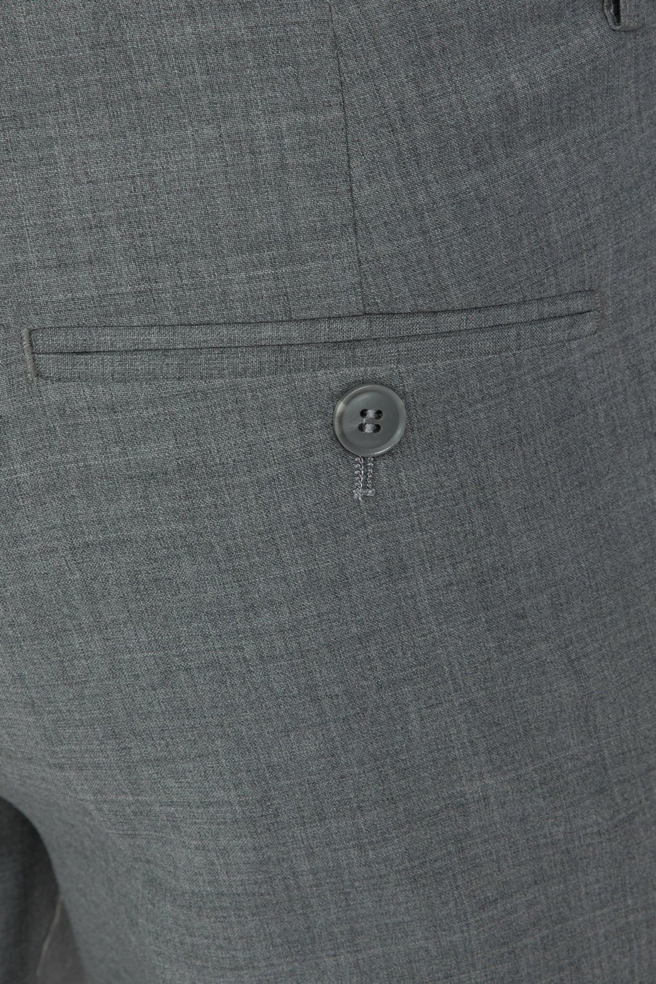 UBERSTONE SLIM FIT SILVER GREY JACK TROUSERS