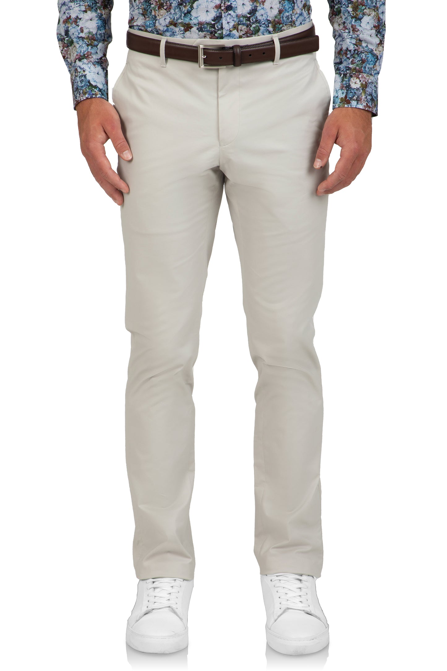 GIBSON SLIM FIT JUSTICE CHINO - STONE