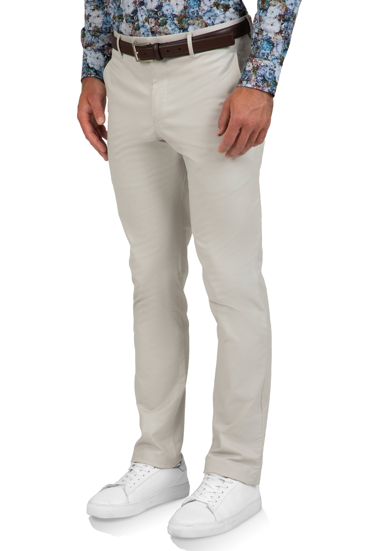 GIBSON SLIM FIT JUSTICE CHINO - STONE