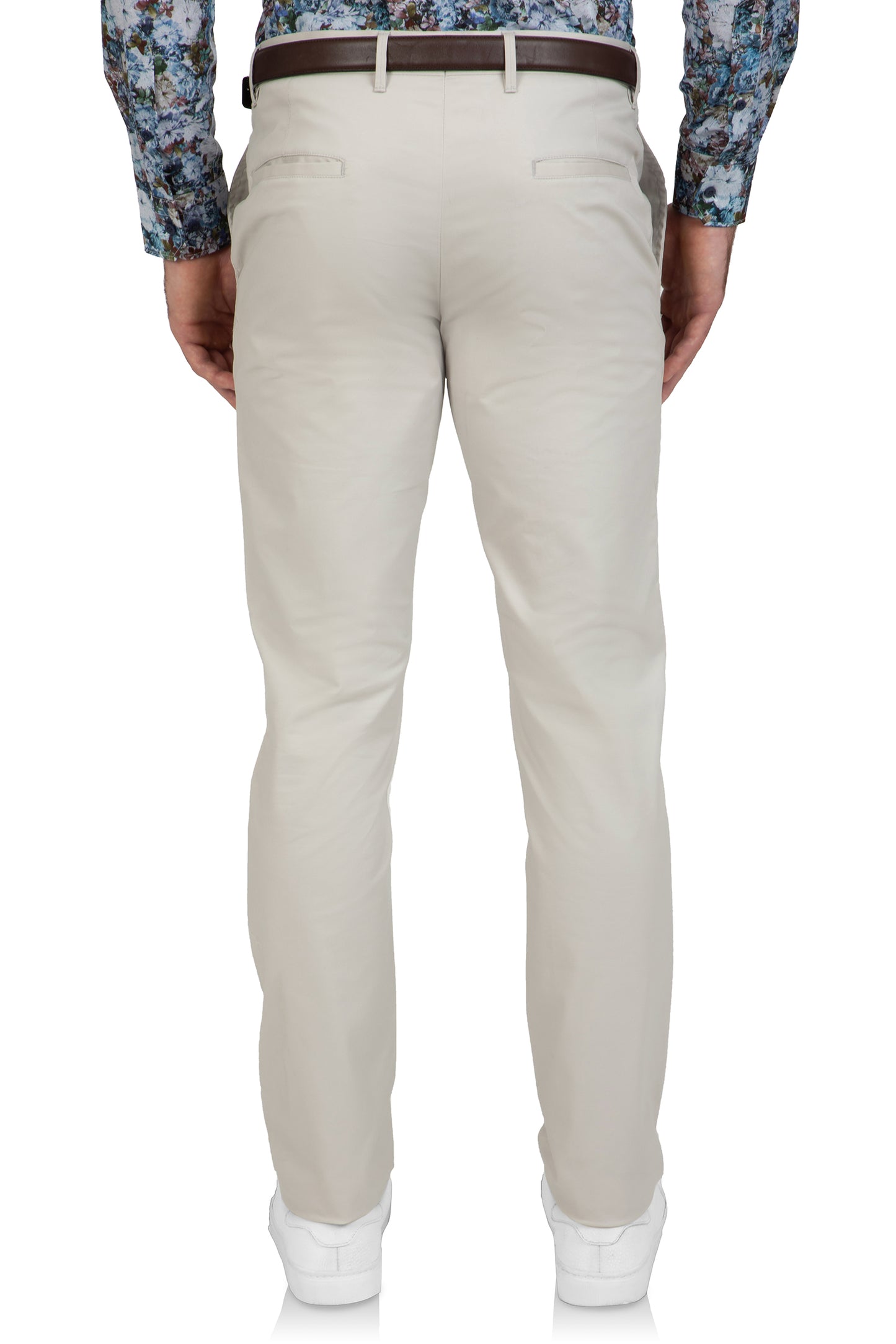 GIBSON SLIM FIT JUSTICE CHINO - STONE