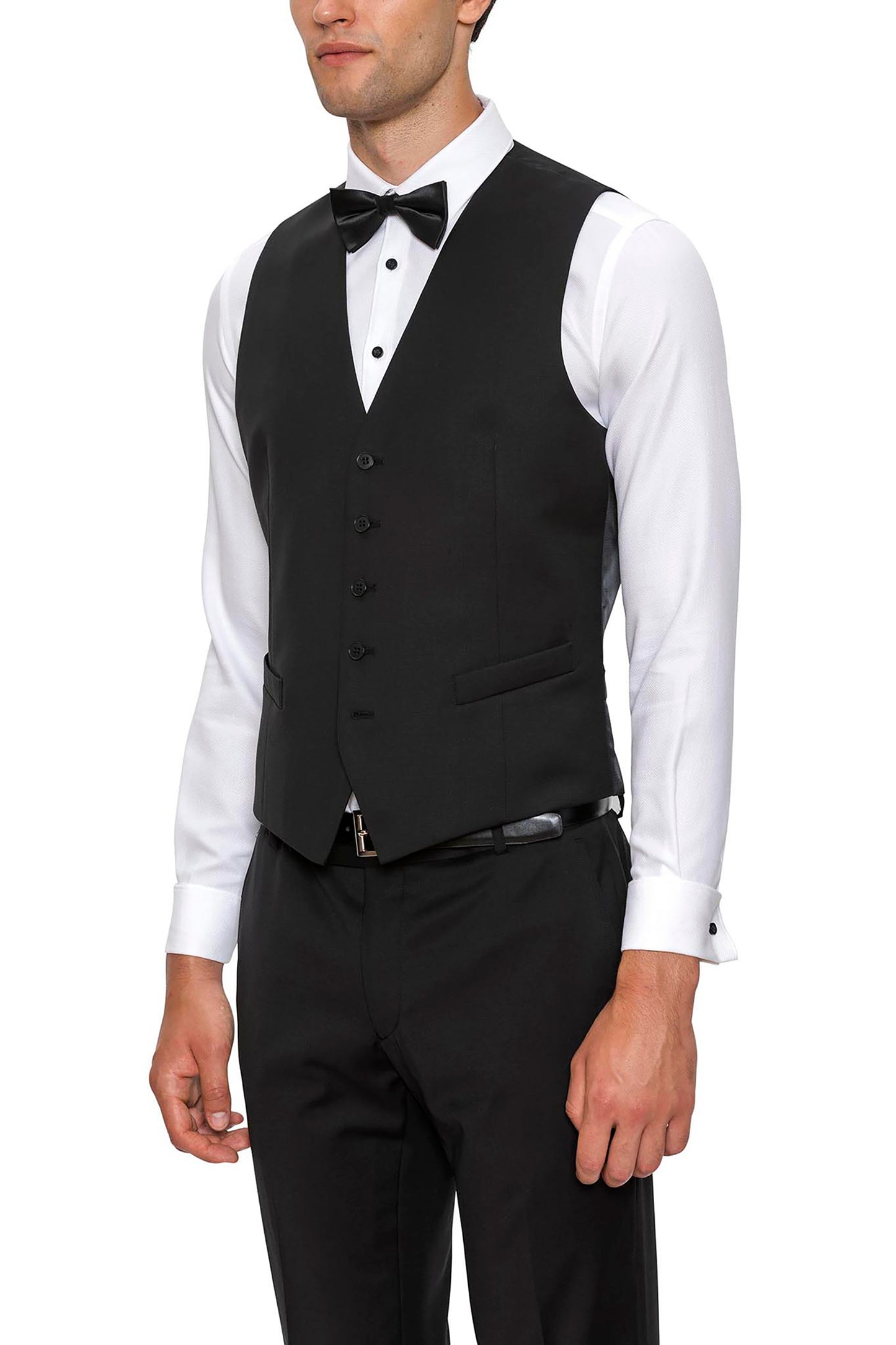 GIBSON SLIM FIT MIGHTY VEST - BLACK