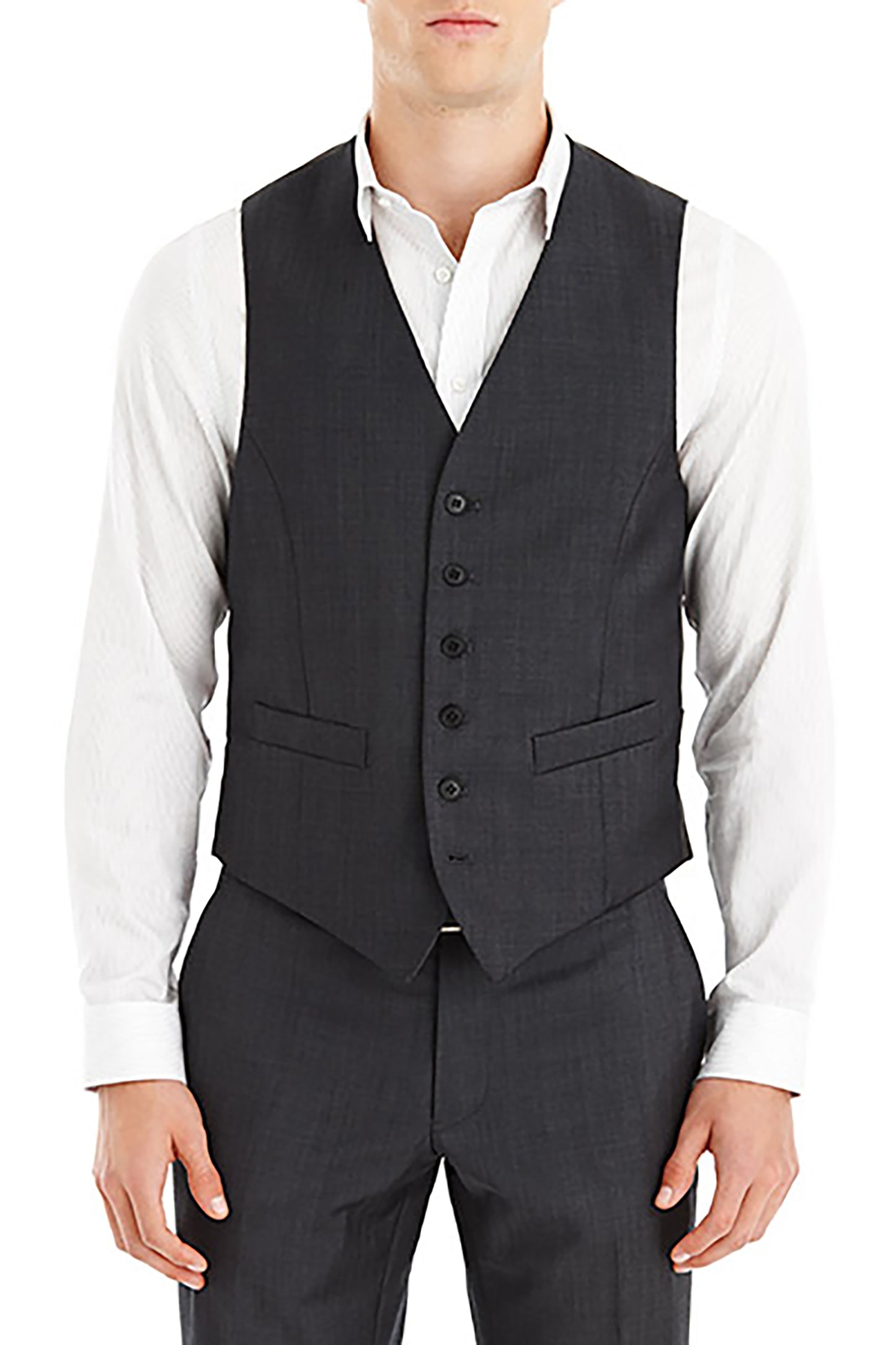 GIBSON SLIM FIT MIGHTY VEST - CHARCOAL