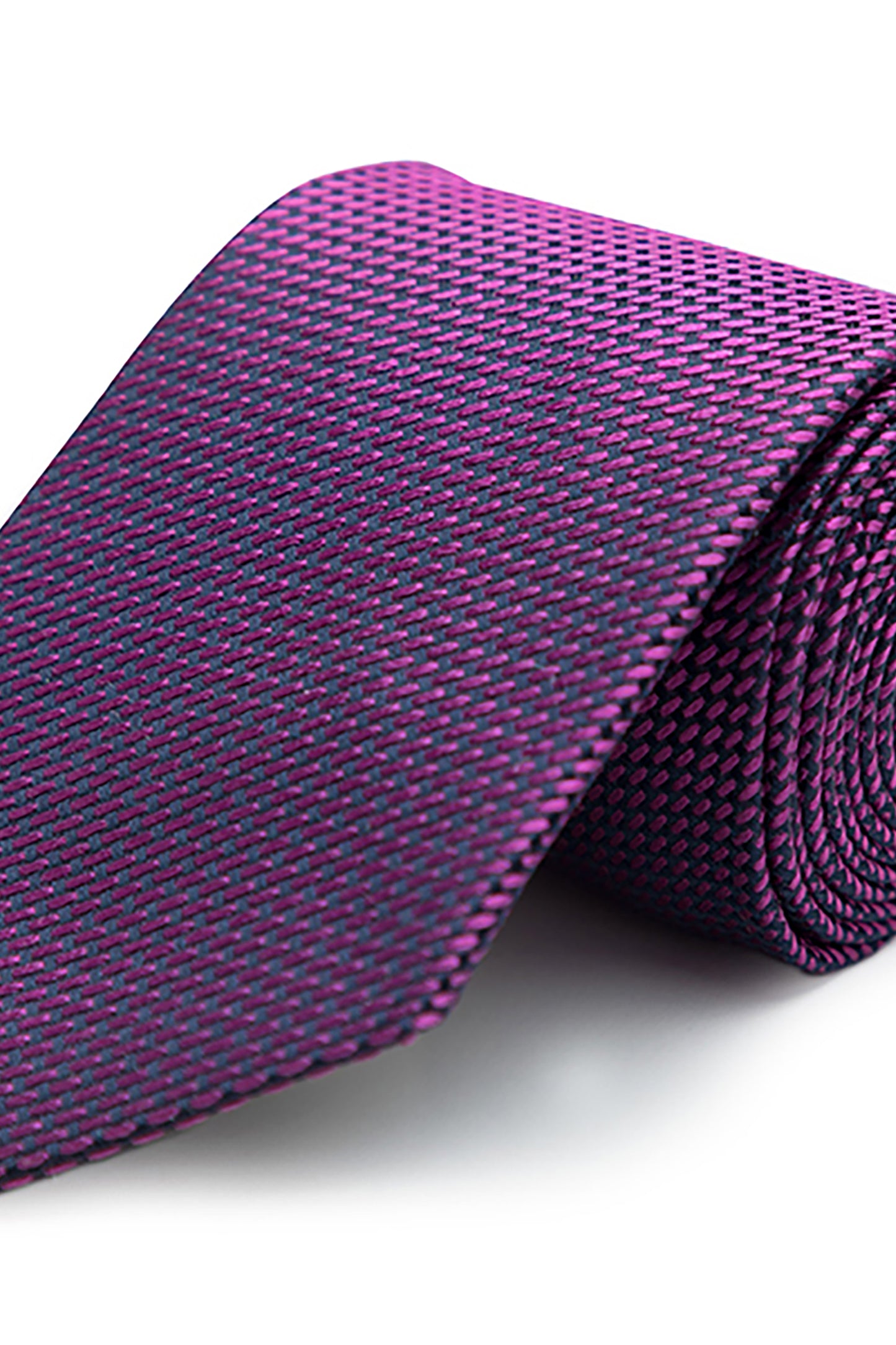 JOE BLACK TEXTURED SILK TIE - PURPLE