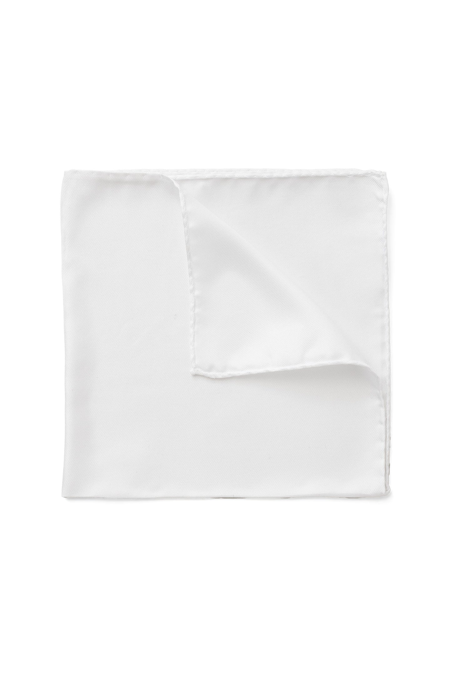 JOE BLACK SILK POCKET SQUARE - IVORY