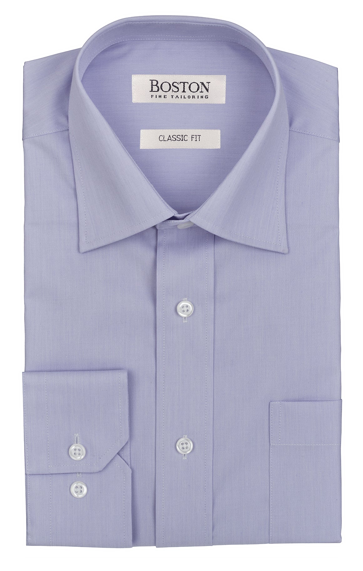 BOSTON CLASSIC BROOKE BUSINESS SHIRT - LILAC