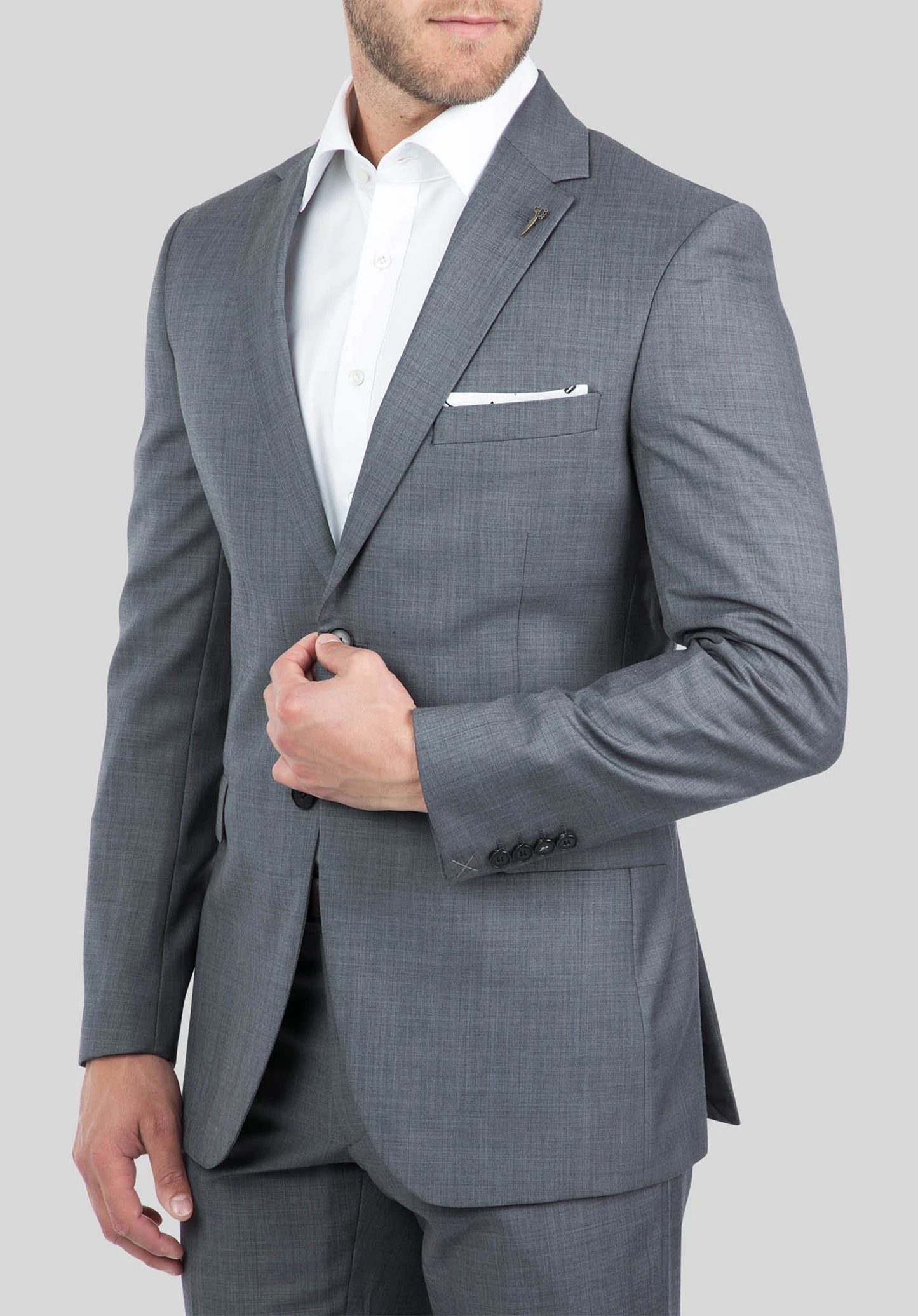 JOE BLACK SERGEANT SLIM FIT GREY SUIT