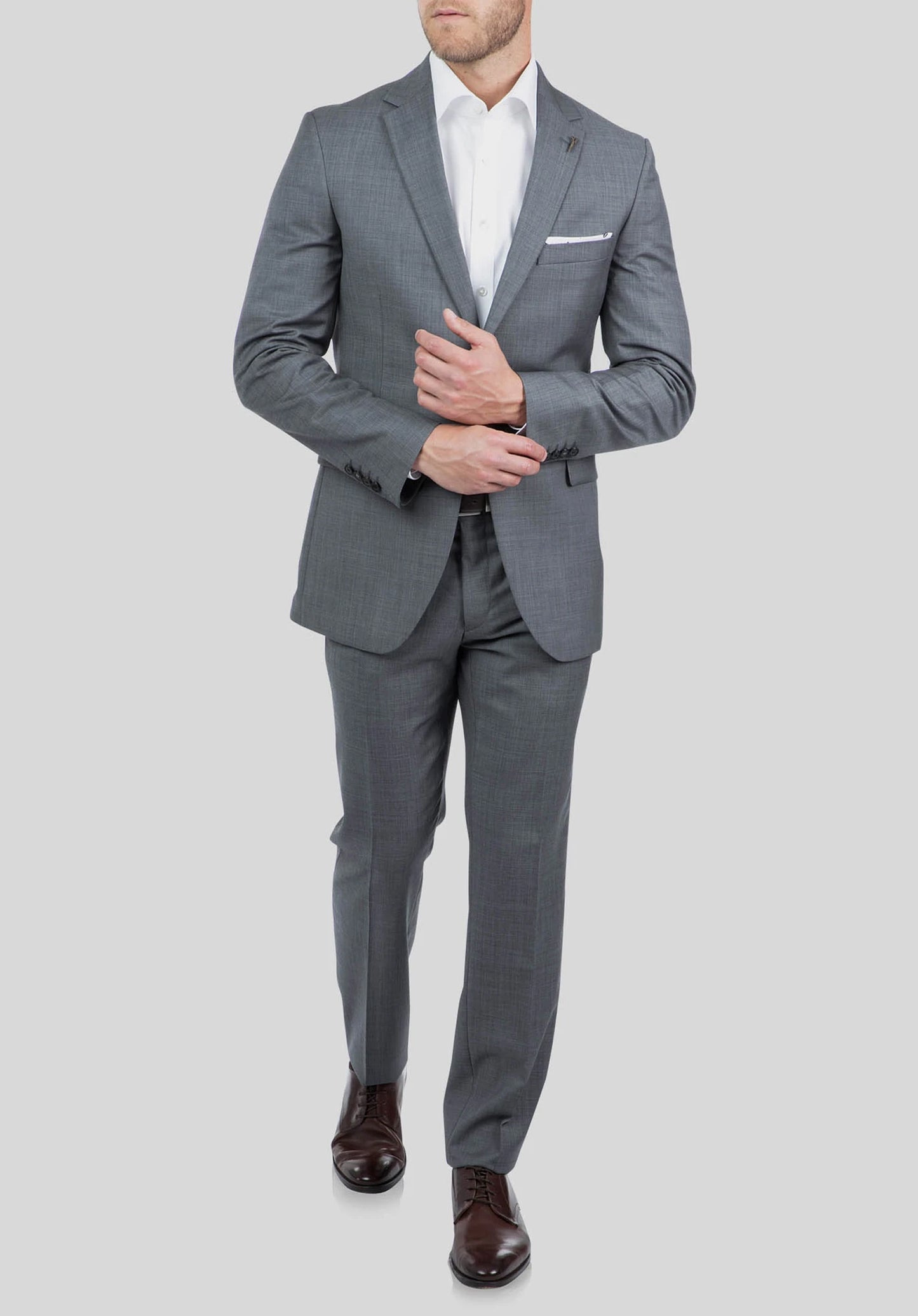 JOE BLACK SERGEANT SLIM FIT GREY SUIT