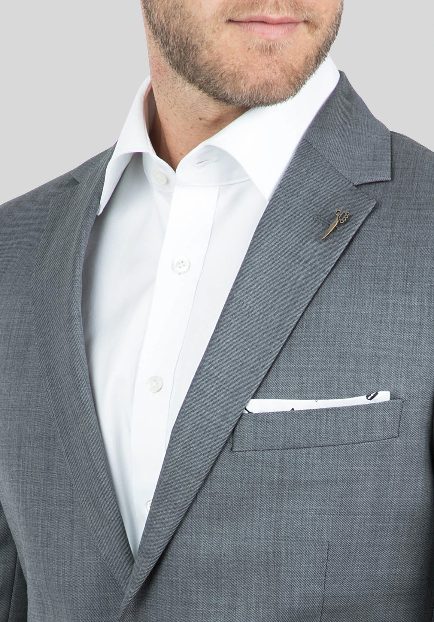 JOE BLACK SERGEANT SLIM FIT GREY SUIT