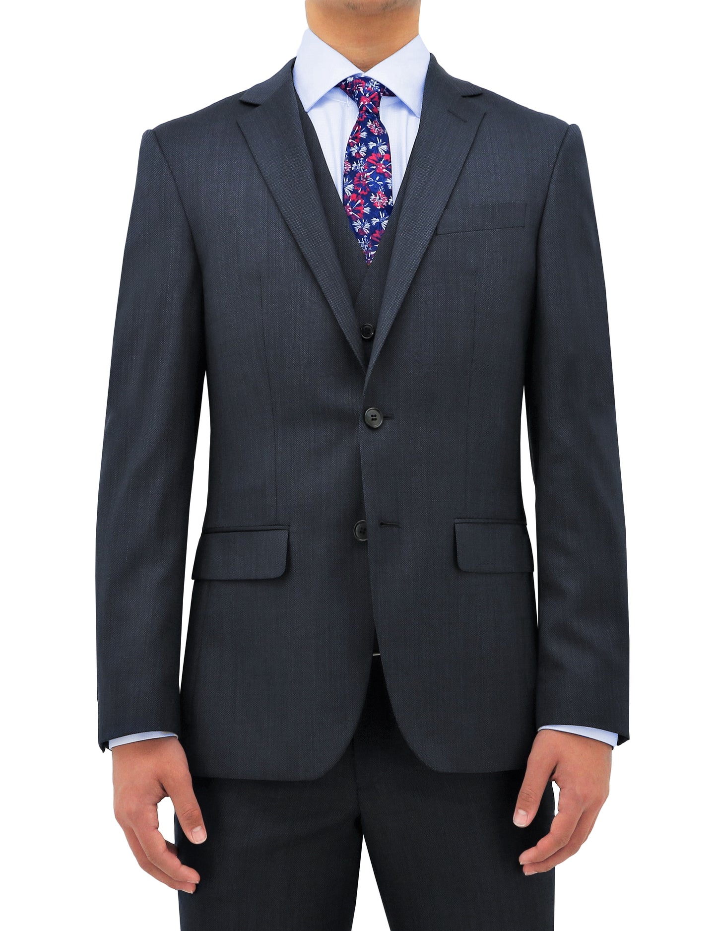 DANIEL HECHTER TAILORED FIT MICHEL NAVY SUIT